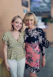 Dr. Jeannie Golden and Sarah Hayes